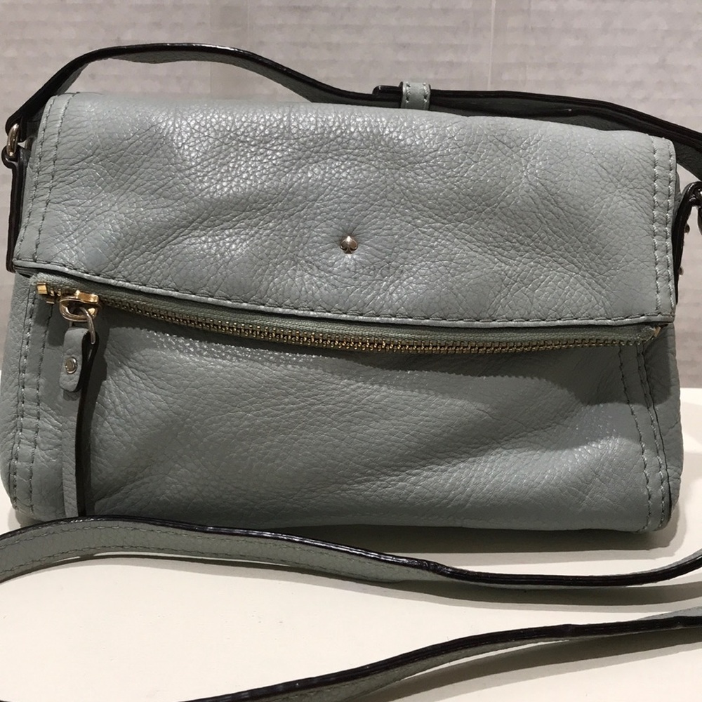 Kate Spade Ocean Blue Small Leather Crossbody
